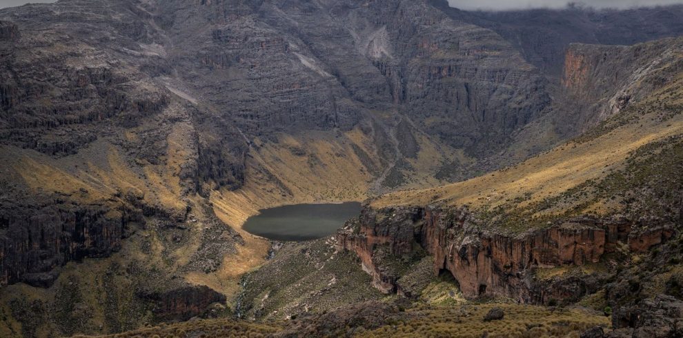 Chogoria, a view of gorges valley -mount Kenya
