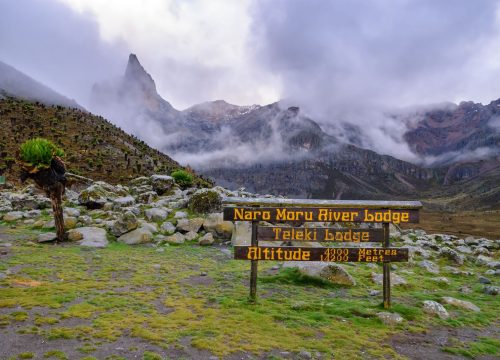 5-Day Mount Kenya Climb – Sirimon to Naro Moru Route