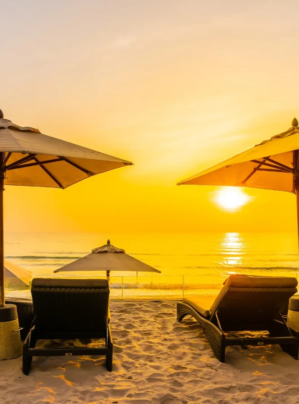 umbrella-chair-beautiful-beach-sea-sunrise-time-travel-vacation - Mweri Expeditions